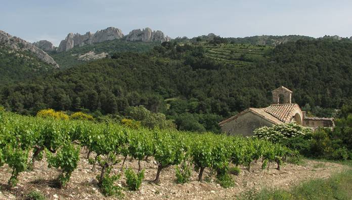 The Saint-Cosme chapel, Gigondas - Gigondas, Provence-Alpes-Cote-dAzur